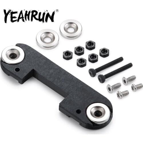 YEAHRUN 1/24 Car Body Shell Mount Bracket for Axial SCX24 90081 AXI00002 RC Model Car Upgrade Spare Parts Accessories