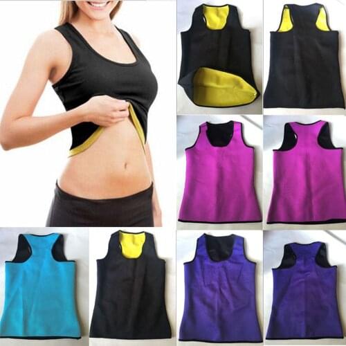 Women Sweat Sauna Body Shaper Slimming Vest Thermo Neoprene Waist Trainer 1 pc Fashion New Shapewear