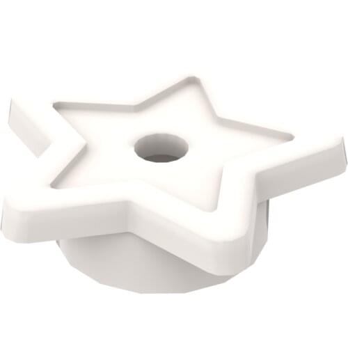 MOC Bricks 11609 Five-pointed for Building Blocks Parts DIY Construction Christmas Gift Toy