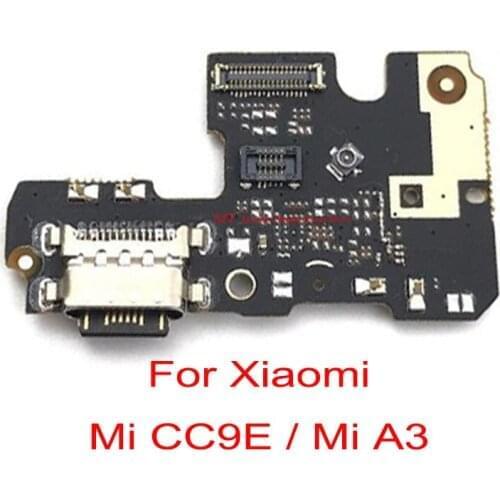 10 PCS New USB Charge Charging Dock Port Board Flex Cable For Xiaomi Mi CC9E / Mi A3 Charger Port Connect Baord Repair Patrs