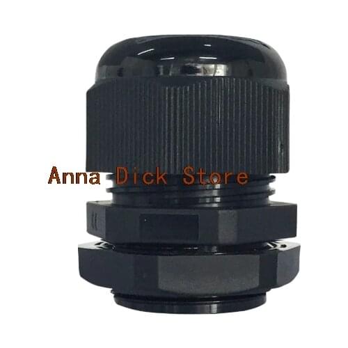 10pcs IP68 Wire Cable CE Black Waterproof Nylon Plastic Cable Gland Connector Waterproof connector seal ring