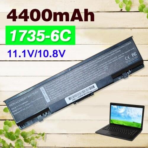 4400mah 11.1V Battery For dell Studio 1735 1737 312-0708 312-0711 312-0712 KM973 KM974 KM978 MT335 MT342 PW823 PW824 RM868 RM87