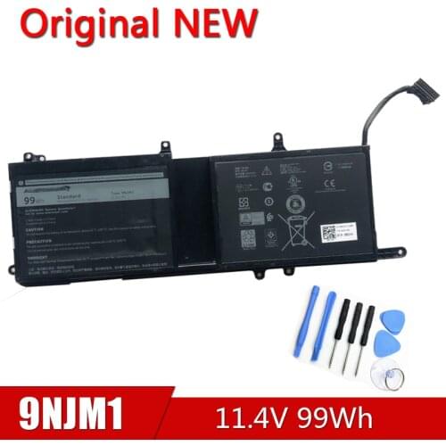 9NJM1 NEW Original Laptop Battery For Dell Alienware 15 R3 17 R4 ALW17C 11.4V 92Wh HF250 MG2YH 0546FF 0HF250 44T2R