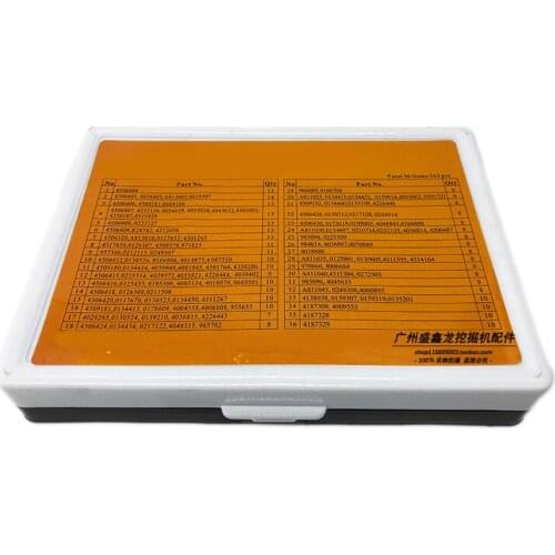 Excavator accessories Upgraded version of boxed O-ring sealing ring boxed rubber ring is suitable for Hitachi ZAX/EX excavator