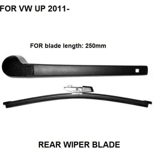 Car Window Hatchback Rear Wiper Blade FOR VW UP 2011- Rear Window Wiper Arm & Blade Set New