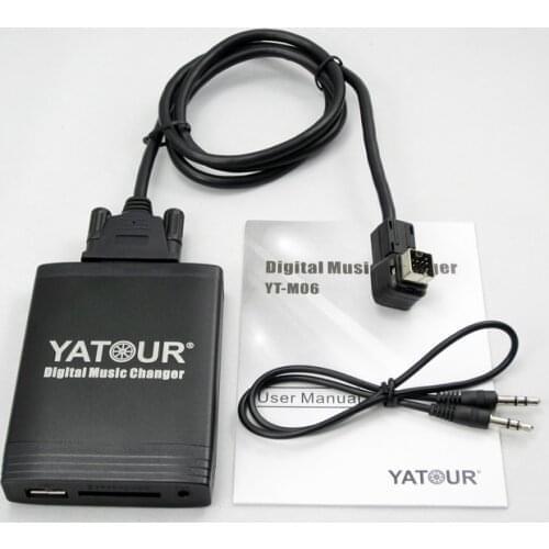 Yatour YT-M06 Car music changer For Suzuki clarion Swift Jimny GRAND VITARA SX4 with CE-NET port USB SD AUX adapter BT interface