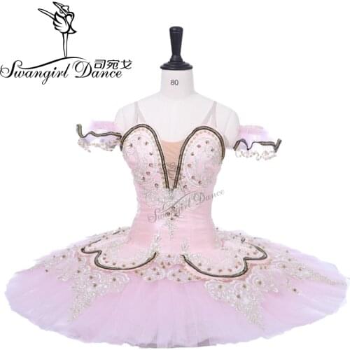 Adult girl light pink Sleep Beauty ballet tutu classical professional ballet tutu for performance or competitionBT9044D