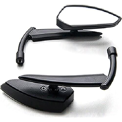 Brand new Custom Rear View Mirrors Black Pair For Honda Shadow Aero Phantom VLX 750 1100