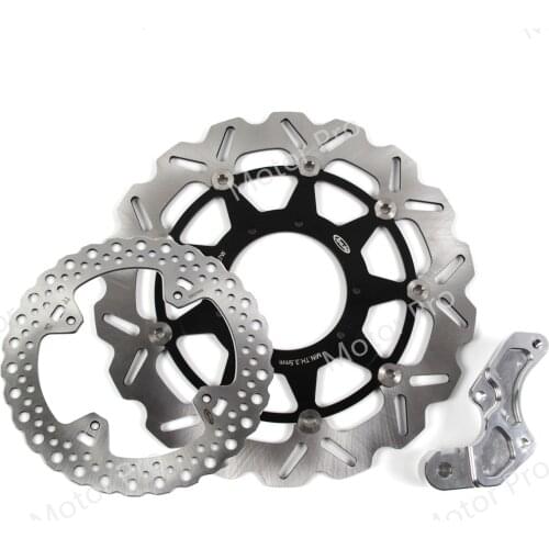 For Honda-HM CR125E SUPERMOTARD 2002 - 2008 Front Rear Brake Disc Disk Rotor Kit CR 125 E CR125 125E 2003 2004 2005 2006 2007