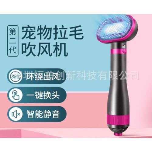 Pet Hair Dryer, Dog And Cat Cleaning And Hair Removal Comb, Combing And Blowing All-in-one Pet Cleaning Supplies