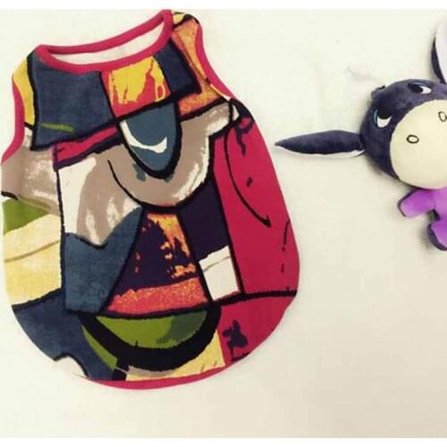 French Bulldog Clothes Vest T-shirt Four Seasons Pet Clothes Pugs Thin Thickened Two-legged Pet Clothes