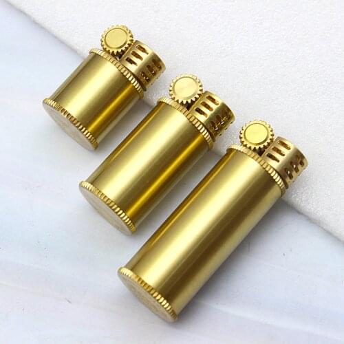 Zorro BRASS kerosene lighter. Mini portable pure RETRO COPPER cigarettes gasoline machine
