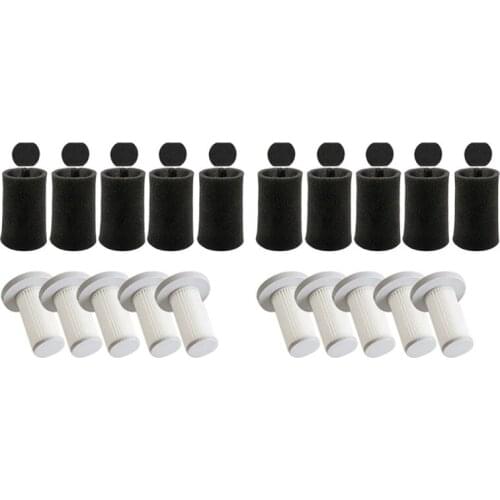 10 Sets Handheld Vacuum Cleaner Hepa Filter Sponge Filter Kit for Deerma DX700 DX700S Vacuum Spare Parts Accessories
