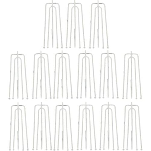 New Hot Pack 150 Pieces Metal Curtain Drapery Pinch Pleat Hook Hanger DIY Window Curtain for Home Curtain Decorative Accessories