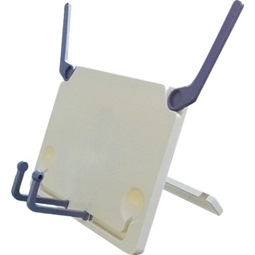 New 210x160x11mm ABS White Folding Sheet Music Stand Holder Guitar Accessories For Sheet Music Stands Reading Frame IPAD Bracket