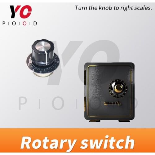 Rotary switches escape room prop turn the knob to right scale to open the door room escape puzzle supplier