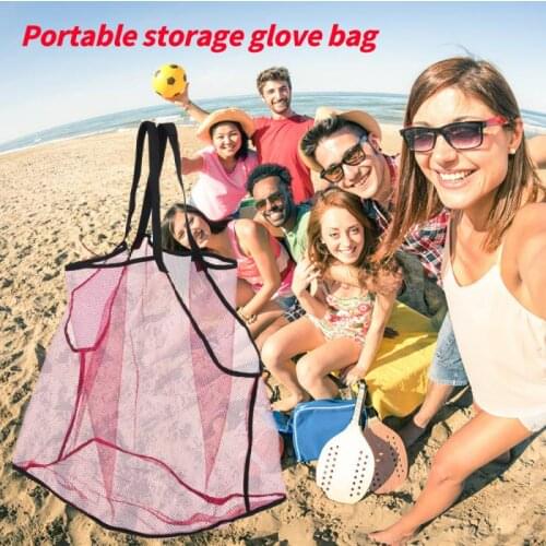 New Summer Hot Beach Bag Mesh Toy Bag Childrens Beach Fun Net Bag Toy Bag Lightweight High Quality Large Beach Bag
