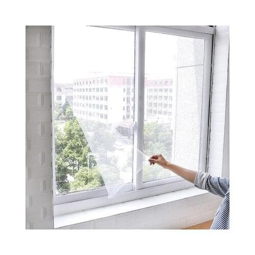 Insect Window Screen Mesh,Indoor Anti Fly Curtain Tulle Summer Invisible Anti-Mosquito Removable Washable Screen Net HOT SALE