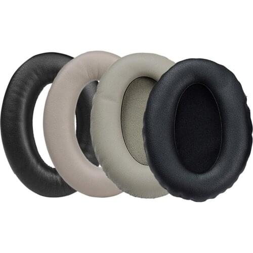 Replacement Protein Leather Earmuffs Ear Cushions Earphone Cover for Sony- WH-1000XM4 WH-1000XM3 Headphones