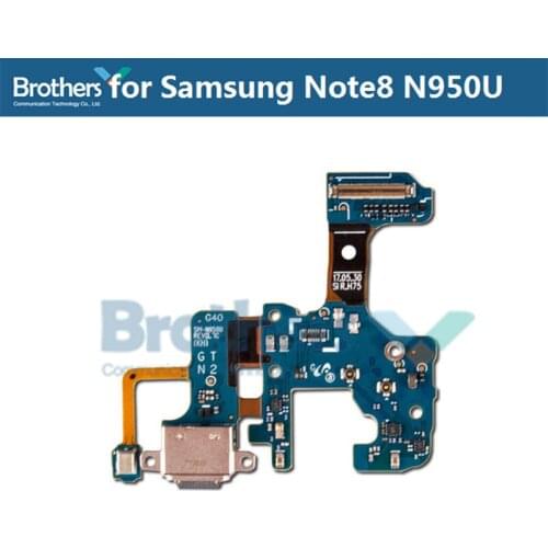 Type-C USB Charging For Samsung Galaxy Note 8 N950U Charger Port Dock Connector Flex Cable For Samsung N950U Repair Part Tested