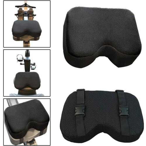 Resistance Rowing Machine Recumbent Bicycle Thicken Memory Foam Seat Cushion Anti-skid Sports Protect Cover Seat Cushion