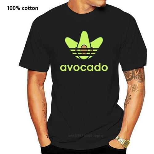 Funny Avocado Shirts T Shirt Men Printing Summer Brand Fruit Short Sleeve Homme T-Shirts Adult Tops