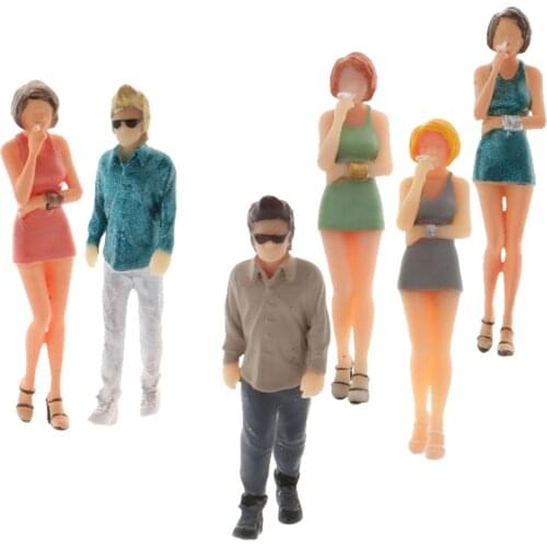 1:64 Painted Model Scenes Tiny People Character Figurine Doll Toys Decoration