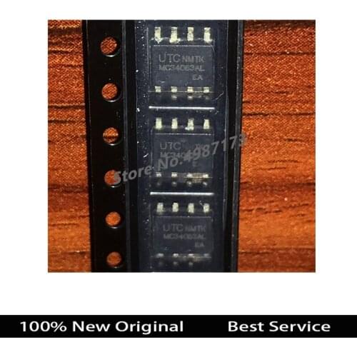100% Original 10 pcs/lot MC34063AL In Stock Newest Power switching regulator chip MC34063AL