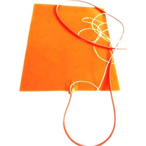 240V 1500W 400*600*1.5mm silicone heat bed for 3d printer adhesive 1 side 100k thermistor 1000mm lead wire