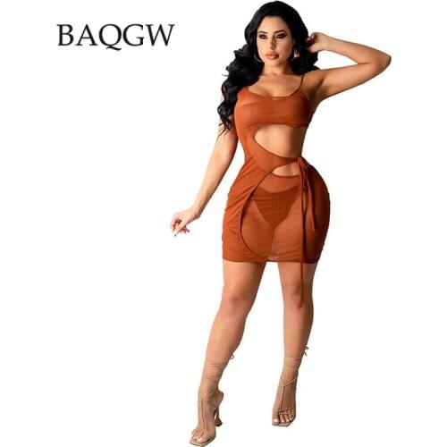 Черные летние платья BAQGW China At AliExpress