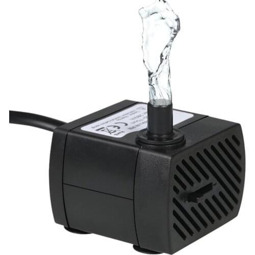 2W/2.5W/4W Ultra-Quiet Submersible Water Fountain Pump Filter Fish Pond Aquarium Water Pump Tank Garden Fountain 110V 220V