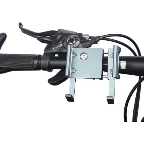 E Scooter Bike Phone Mount Motorcycle Aluminum Handlebar Mobile Phone Holder