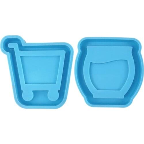 Epoxy Resin Mold Shaker Quicksand Mold DIY Crafts Jewelry Decorations Casting Mold Pendant Silicone Mould