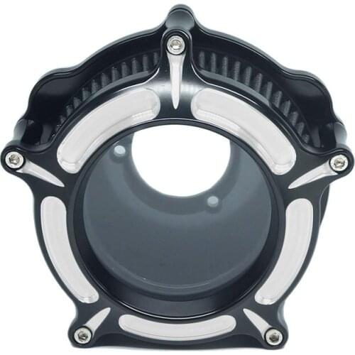 RSD Filter Motorcycle Turbine Air Cleaner Clarity Kit for Harley Touring Road King (2017 - up) Softail (2018 - up) Milwaukee 8