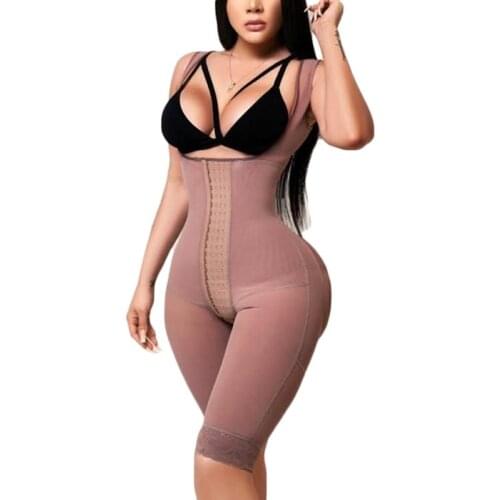 Open Bust Tummy Control Faja Colombiana Mujer Shaperwear BBL Post Op Surgery Supplies High compression skims kim kardashian
