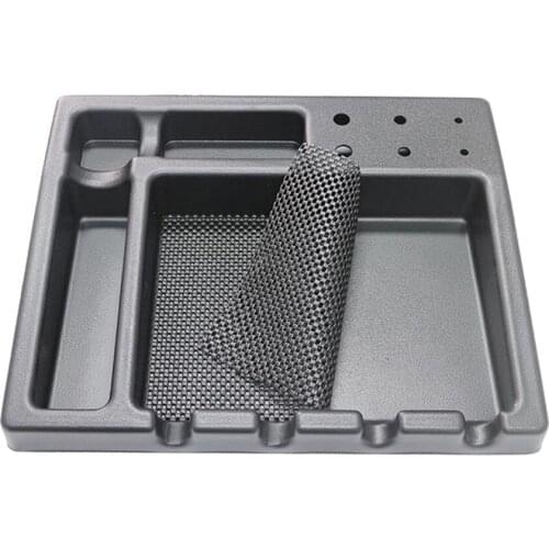 Electric Shaver Mens Grooming Kit Trimmer Attachment Storage Hair Styling Product Tool Organizer for Barber