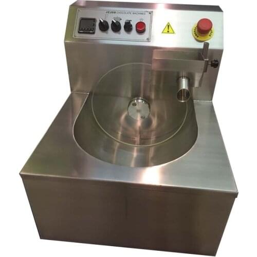 Cheap 15Kg Small Automatic Chocolate Melting Tempering Processing Machine With Vibrating Vibration Table Price For Sale