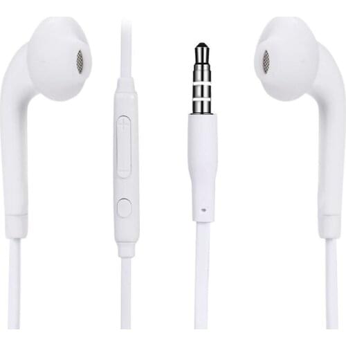 Newest 3.5mm In-Ear Earphones Earbuds Headphone Headset with Mic & Remote Volume Control for Samsung Galaxy Edge 100pcs/lot