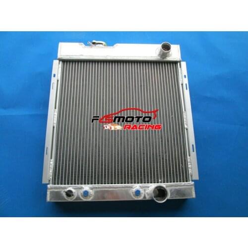 Aluminum Radiator For Ford Mustang V8 289 302 Windsor 1964 1965 1966 66