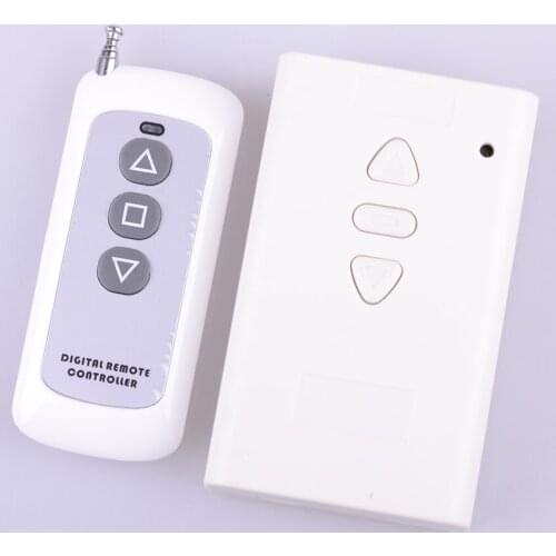 AC DC 12V 24V 36V Motor Remote Control Switch 2CH Motor Up Down Stop Forwards Receiver Wireless Switch ASK Learning Functional