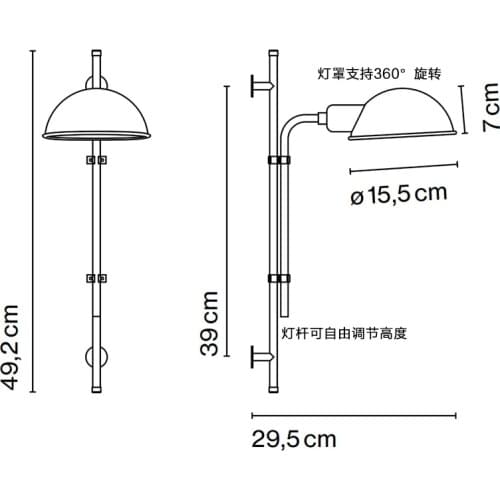 Vintage stone blue wall light crystal luminaria iron mirror light aisle dining room monkey lamp cabecero de cama wall lamp