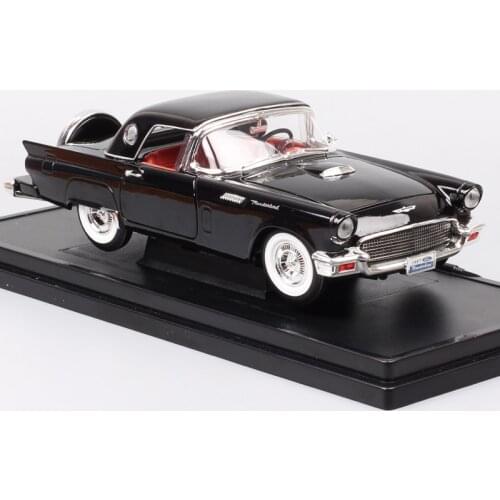 1:18 large scale 1957 FORD THUNDERBIRD Classic T Birds convertible metal auto model cars Diecasts & Toy Vehicles thumbnails kids
