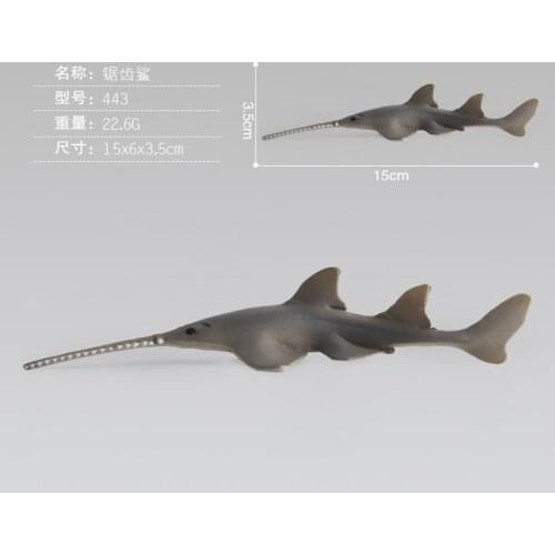 1PC 15CM Megalodon Shark Ocean Education Models Novelty Creatures Wild Animals Zoo Modeling Plastic Sea Lift Toys Gifts
