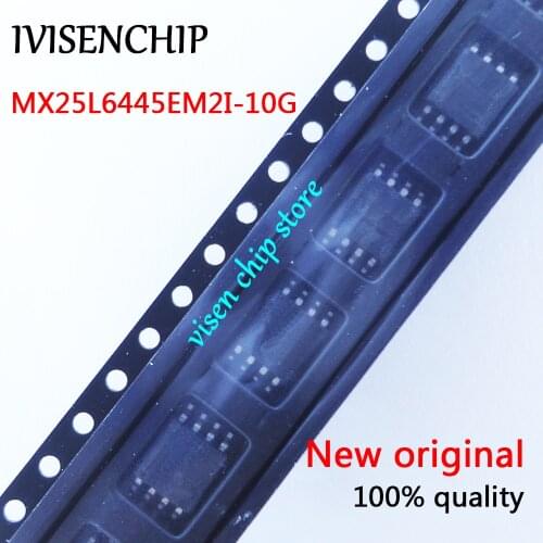 10pcs MX25L6445EM2I-10G 25L6445EM2I-10G MX25L6445E MX25L6445 25L6445E SOP-8