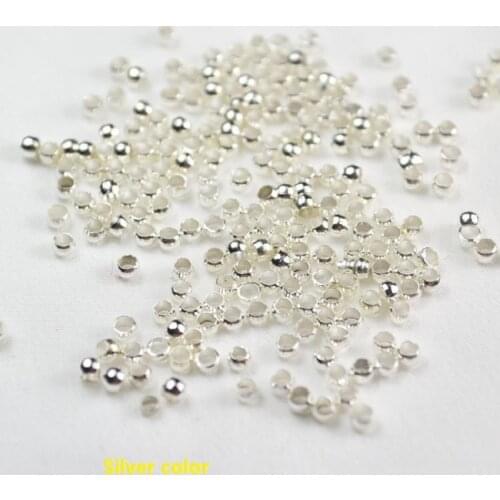 1000pcs/bag 2mm connector for fixing beads of Bead Curtain Accessories, Lighting in fitting beads DIY line positioning barrier