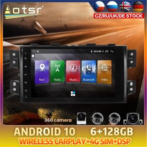 Android 10 For Kia Borrego 2013 2014 2015 2016 2017 Car DVD GPS Coche Navigation Auto Radio Stereo Multimedia Player HeadUnit