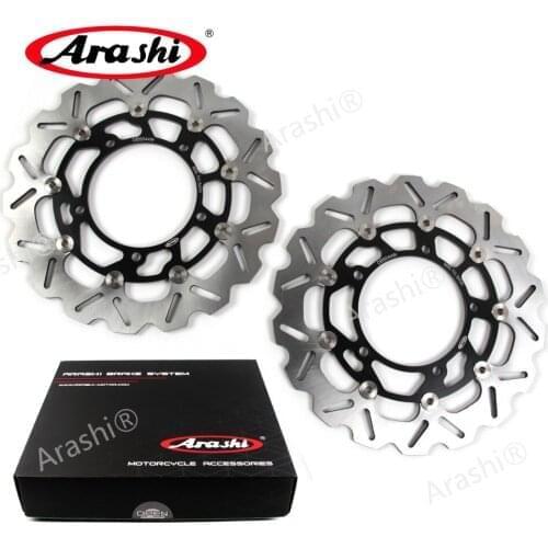 Arashi 1 Pair For SUZUKI GSXR1300 HAYABUSA ABS 2013 - 2019 CNC Front Brake Disc Brake Rotors GSXR GSX R 1300 2014 2015 2016
