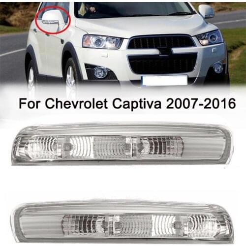 1 Pair LH & RH Car Rearview Side Mirror LED Turn Signal Side Wing Reversing Indicator Lamp For Chevrolet Captiva 2007-2016
