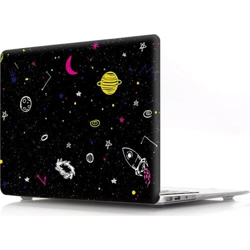 Print Laptop Case For Apple Macbook Air 11 13 Pro 12 13 15 16 Retina Touch Bar Shell Cover For New Macbook Pro 13.3