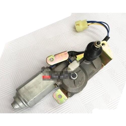 For Hyundai R60-7 Daewoo Doosan Excavator Wiper motor Motor assembly Wiper arm piece Wiper sheet Excavator Accessories